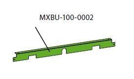 Ізоляція задньої частини 2 TXN225 - MXBU-100-0002-RAL6018